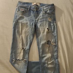 Hollister light wash jean
